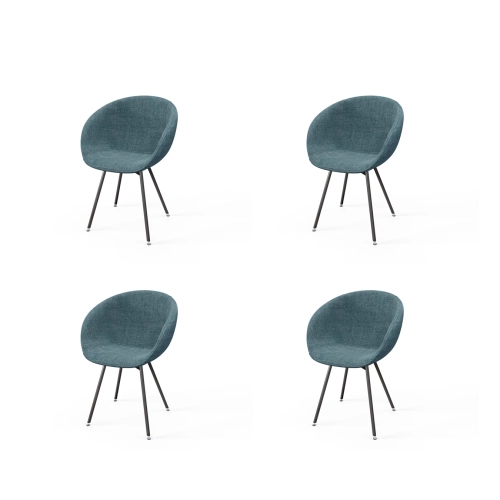 Krzesło KR-501 Ruby Kolory Tkanina Tessero 13 Design Italia 2025-2030